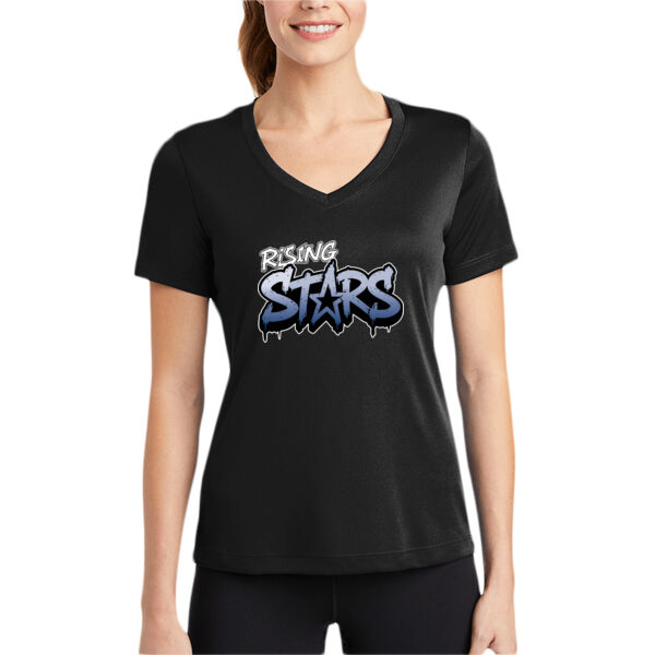 Rising Stars Women's PosiCharge Competitor V Neck Tee Thumbnail