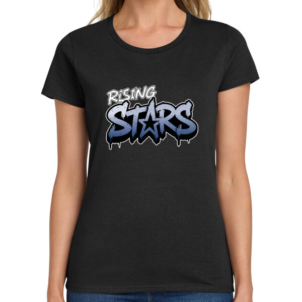 Rising Stars Ladies Heavy Cotton 100% Cotton T Shirt Thumbnail