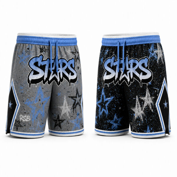Rising Stars Basketball Reverse Short Thumbnail