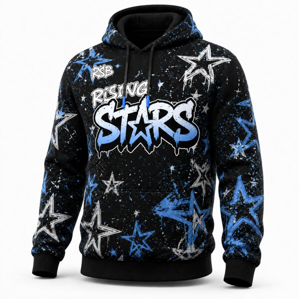 Rising Stars Basketball Sublimated Hoodie Thumbnail