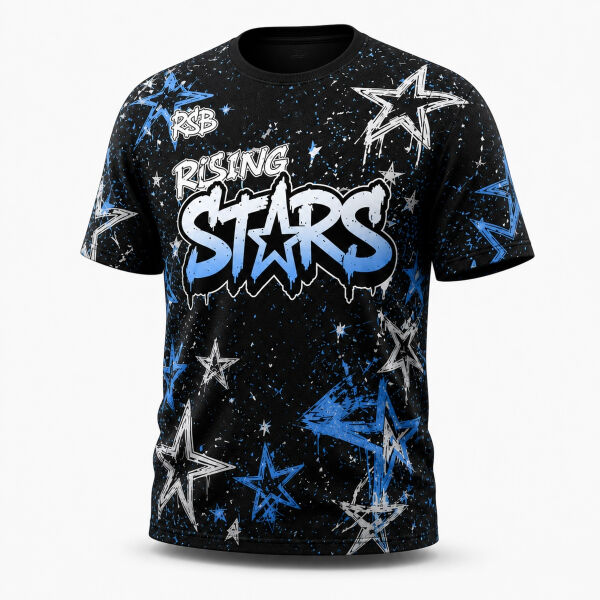 Rising Stars Basketball Sublimated Short Sleeve Tee Thumbnail