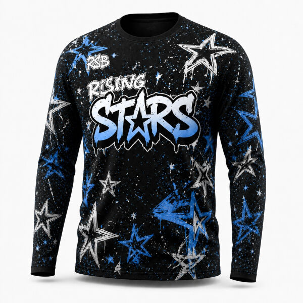 Rising Stars Basketball Sublimated Long Sleeve Tee Thumbnail